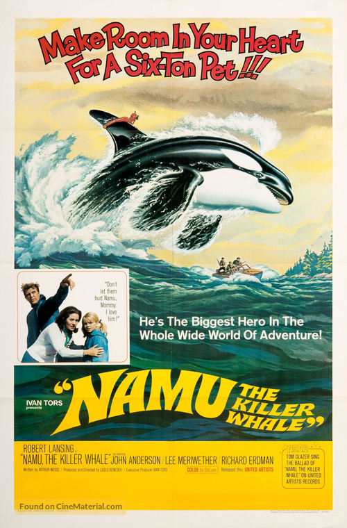 Namu, the Killer Whale - Movie Poster