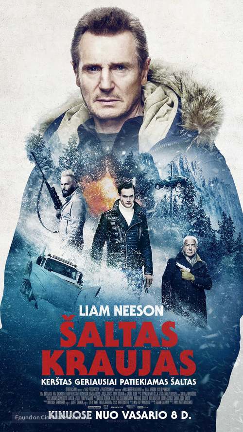 Cold Pursuit - Lithuanian Movie Poster