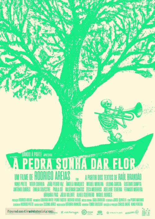 A Pedra Sonha dar Flor - Portuguese Movie Poster