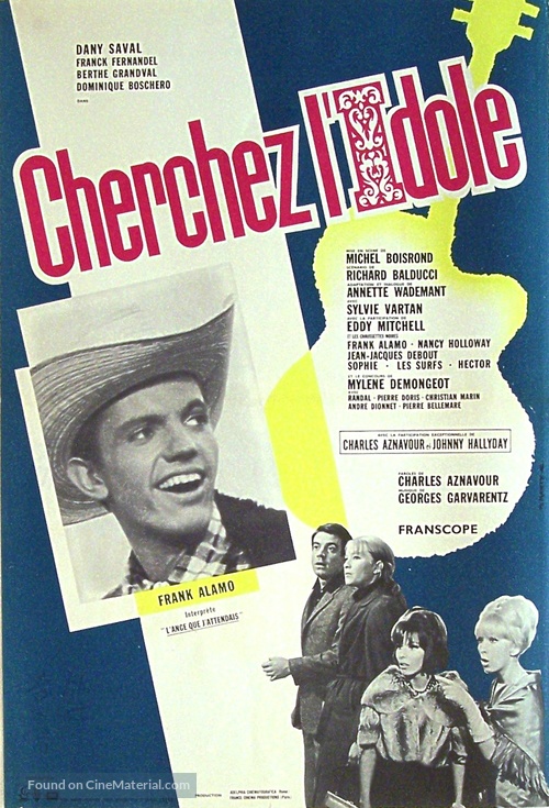 Cherchez l&#039;idole - French Movie Poster