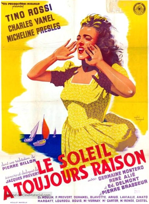 Le soleil a toujours raison - French Movie Poster