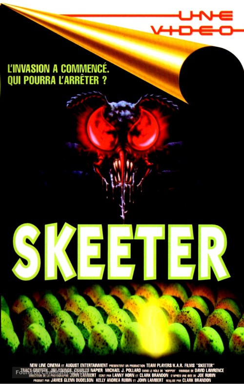 Skeeter - French VHS movie cover