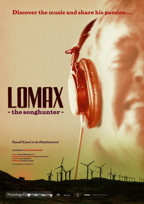 Lomax the Songhunter - Dutch Movie Poster