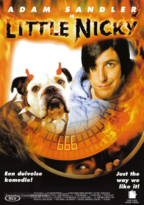 Little Nicky - Dutch DVD movie cover