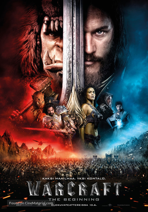 Warcraft - Finnish Movie Poster