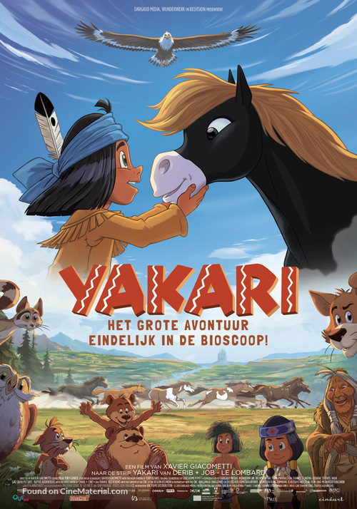 Yakari le film - Belgian Movie Poster