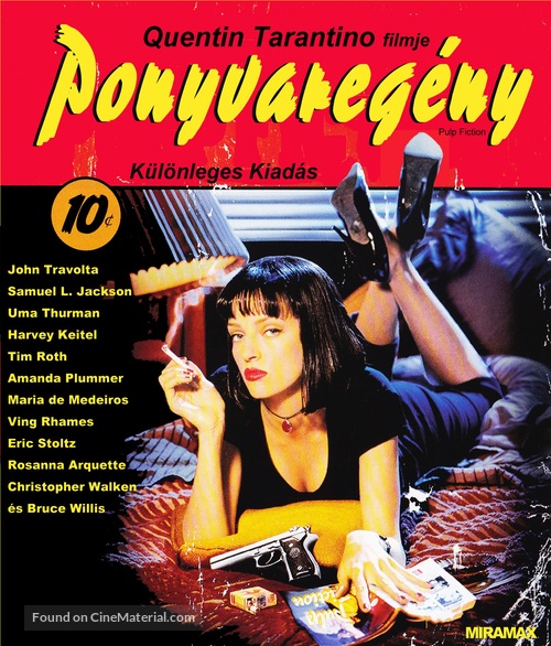 Pulp Fiction - Hungarian Movie Poster