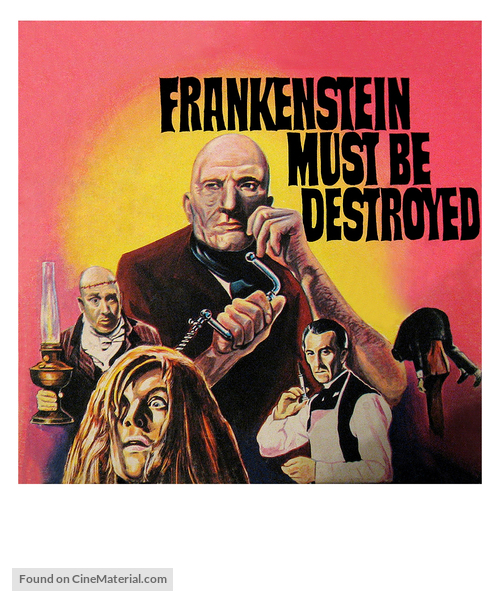 Frankenstein Must Be Destroyed - Movie Cover