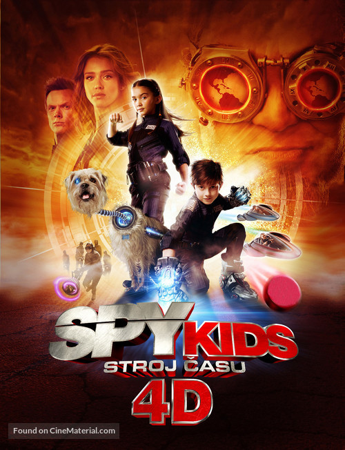 Spy Kids: All the Time in the World in 4D - Czech Movie Poster