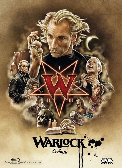 Warlock - Austrian Blu-Ray movie cover