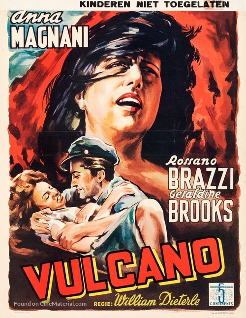 Vulcano - Belgian Movie Poster