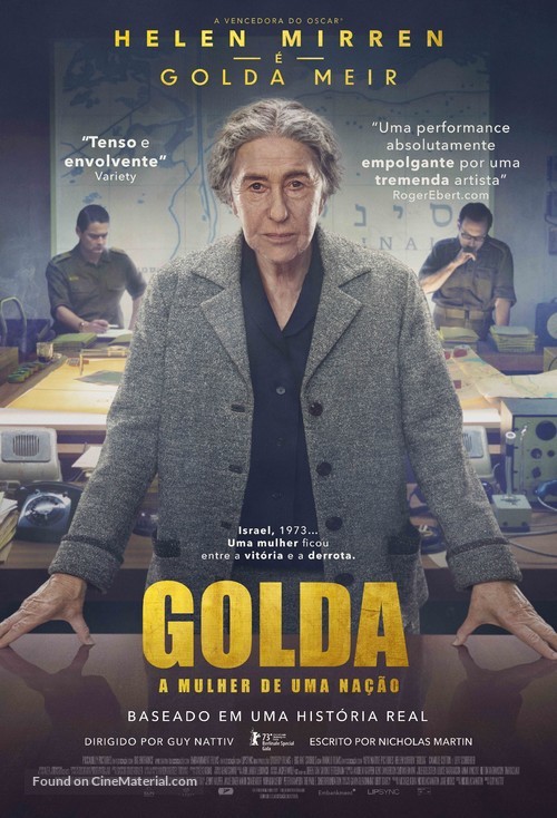 Golda - Brazilian Movie Poster