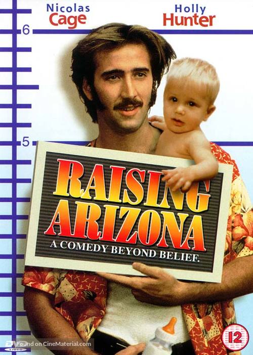 Raising Arizona - British DVD movie cover