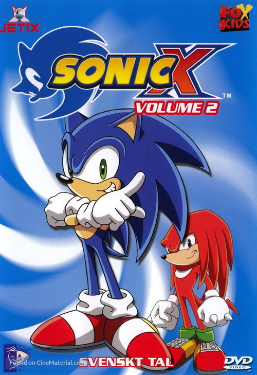 &quot;Sonic X&quot; - Swedish Movie Cover