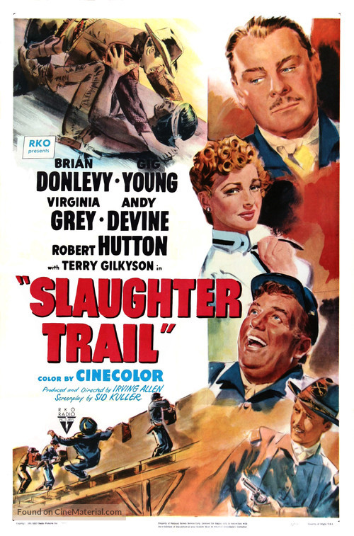 Slaughter Trail - Movie Poster