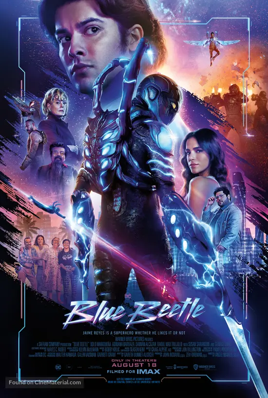 Blue Beetle - Movie Poster