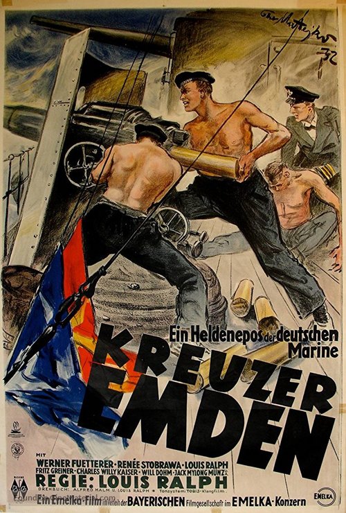 Kreuzer Emden - German Movie Poster