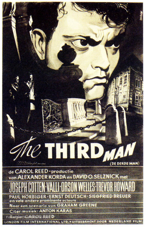 The Third Man - Dutch Movie Poster