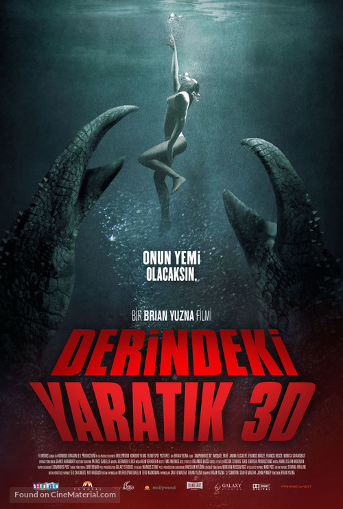 Amphibious 3D - Turkish Movie Poster