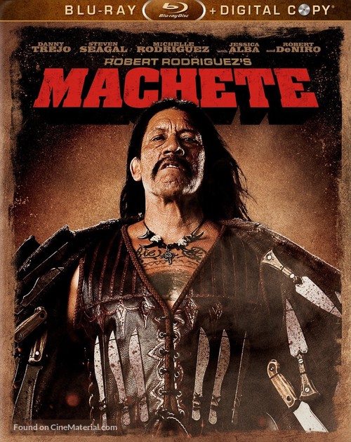 Machete - Blu-Ray movie cover