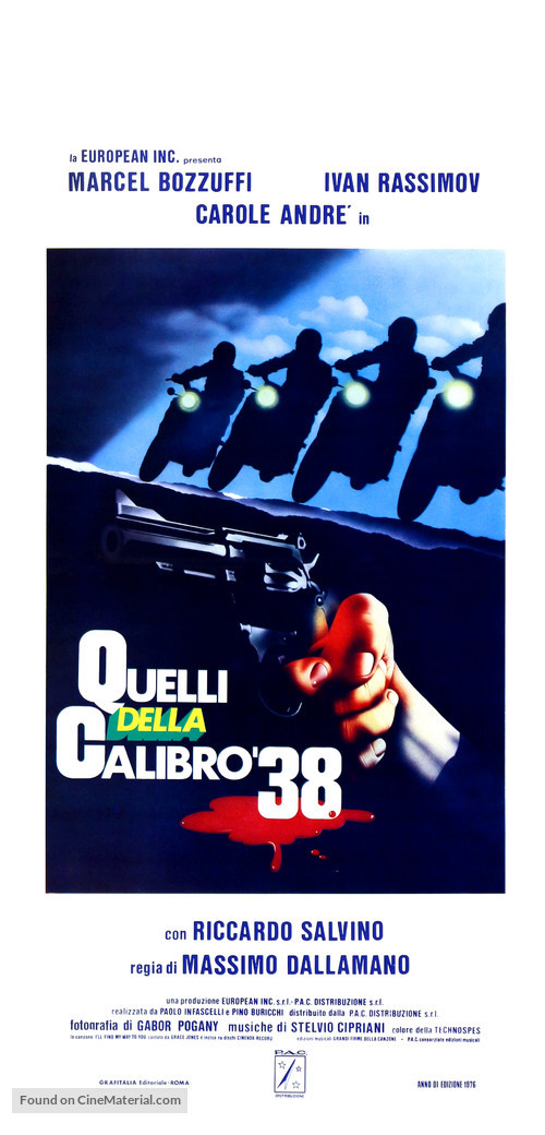 Quelli della calibro 38 - Italian Movie Poster