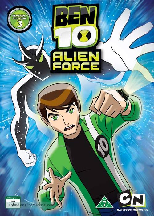 &quot;Ben 10: Alien Force&quot; - Danish DVD movie cover