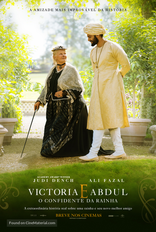Victoria and Abdul - Brazilian Movie Poster