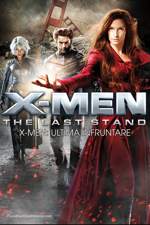X-Men: The Last Stand - Romanian Movie Cover