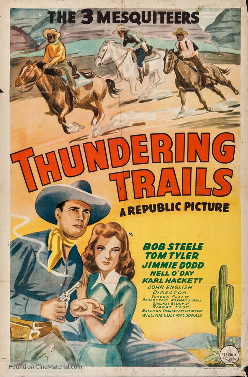 Thundering Trails - Movie Poster