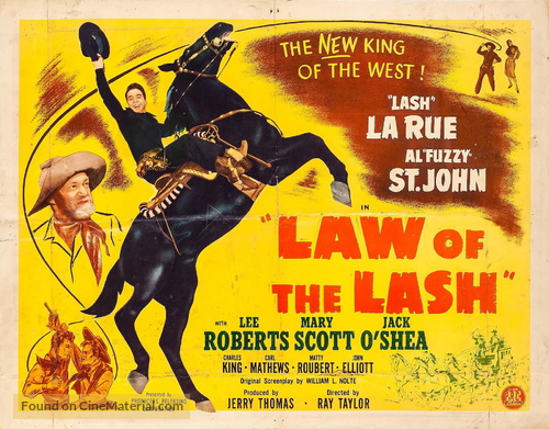 Law of the Lash - Movie Poster