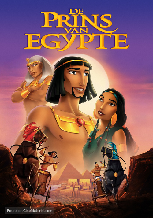 The Prince of Egypt - Dutch Movie Cover