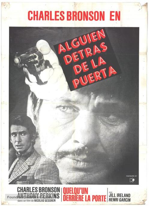 Quelqu&#039;un derri&egrave;re la porte - Spanish Movie Poster