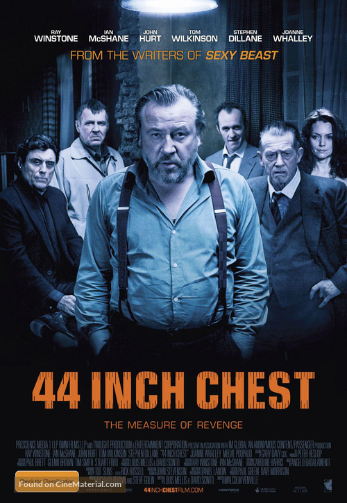 44 Inch Chest - Australian Movie Poster