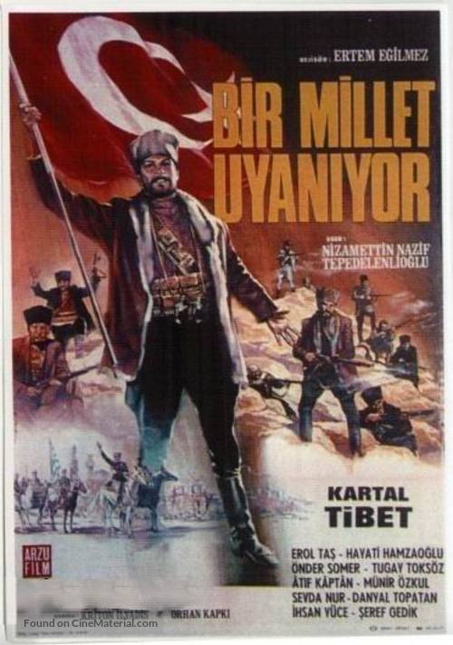 Bir millet uyaniyor - Turkish Movie Poster