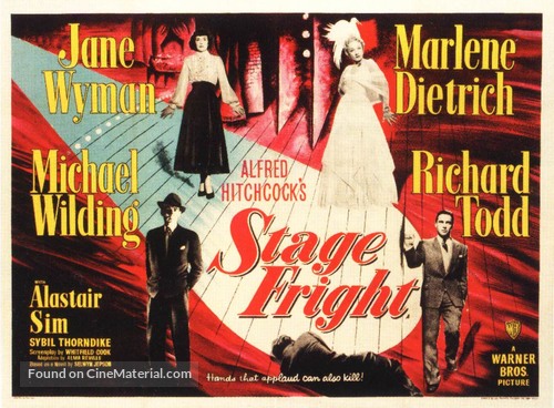 Stage Fright - British Movie Poster