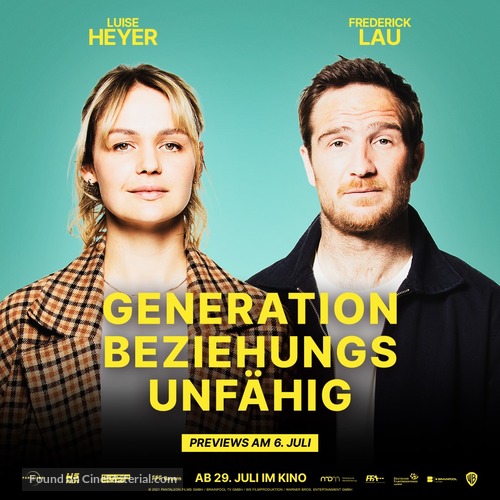 Generation Beziehungsunf&auml;hig - German Movie Poster