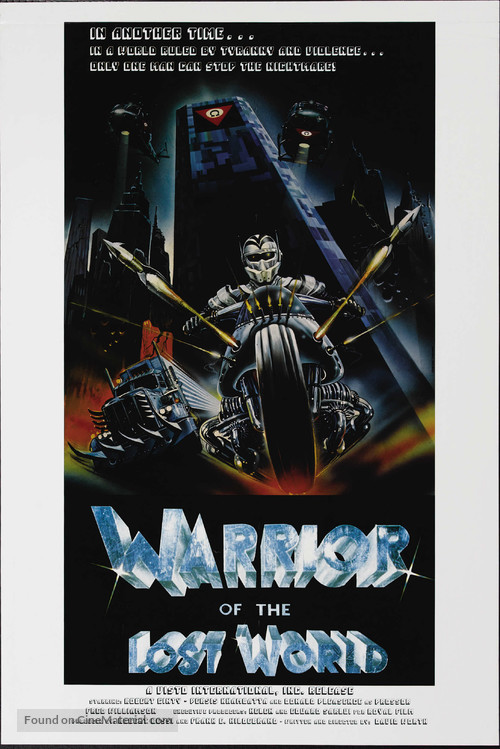 Warrior of the Lost World - Movie Poster