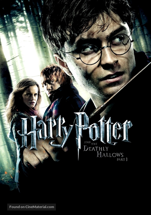 Harry Potter and the Deathly Hallows - Part 1 - DVD movie cover