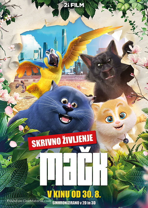 Cats and Peachtopia - Slovenian Movie Poster