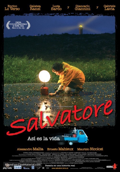 Salvatore - Questa &egrave; la vita - Spanish Movie Poster