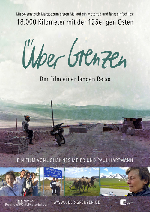 &Uuml;ber Grenzen - der Film einer langen Reise - German Movie Poster