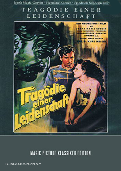 Trag&ouml;die einer Leidenschaft - German Movie Poster