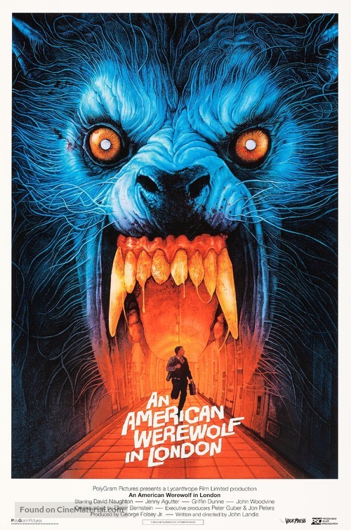 An American Werewolf in London - poster