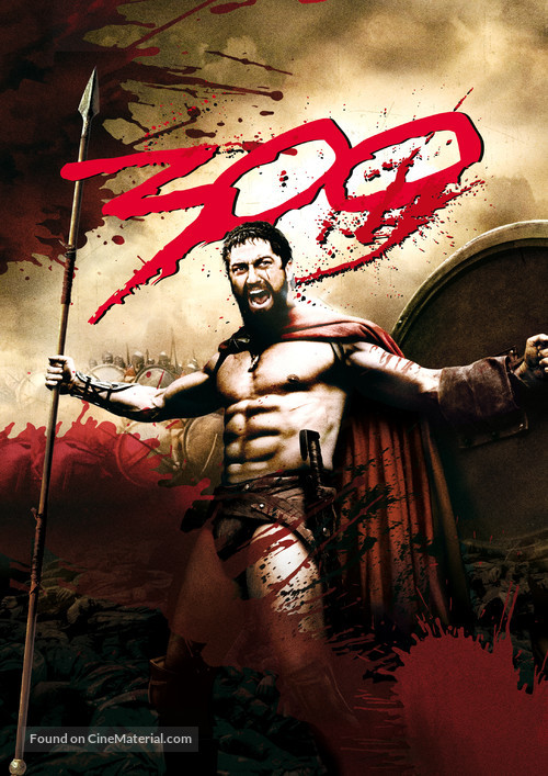 300 - DVD movie cover