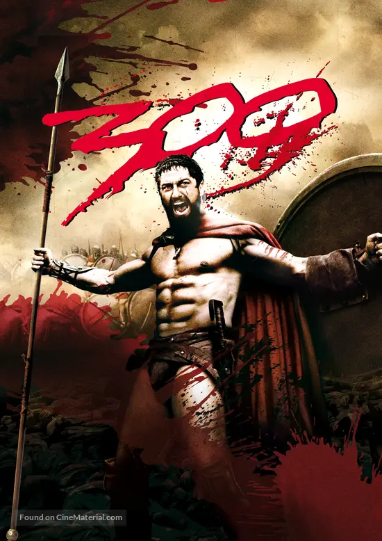 300 (2006) dvd movie cover