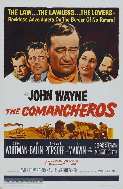 The Comancheros - Movie Poster