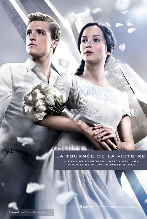 The Hunger Games: Catching Fire - French Movie Poster