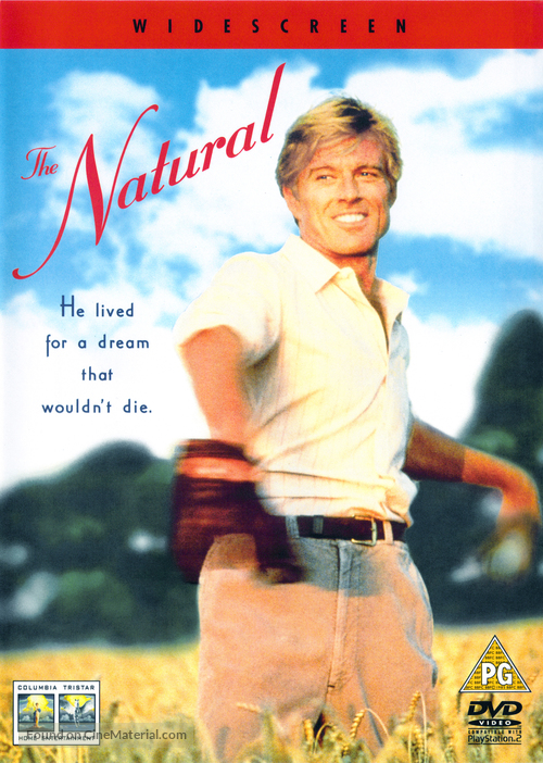 The Natural - British DVD movie cover