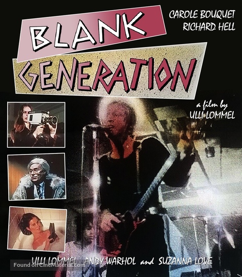 Blank Generation - Movie Cover