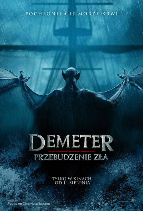 Last Voyage of the Demeter - Polish Movie Poster